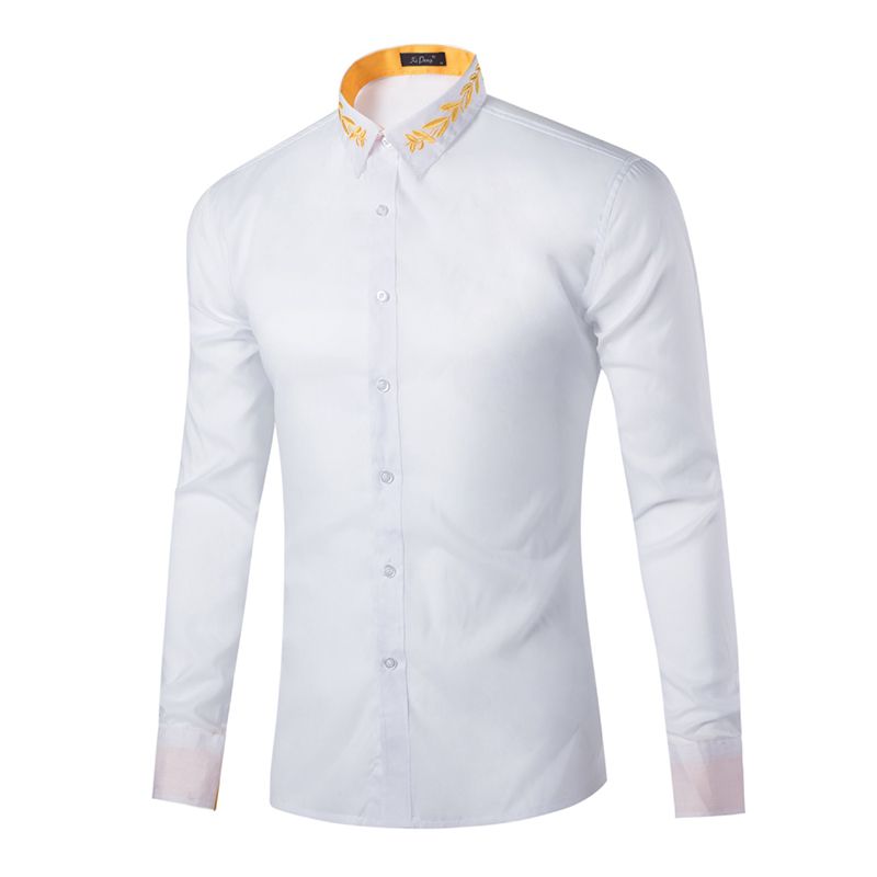 mens white dress t shirt