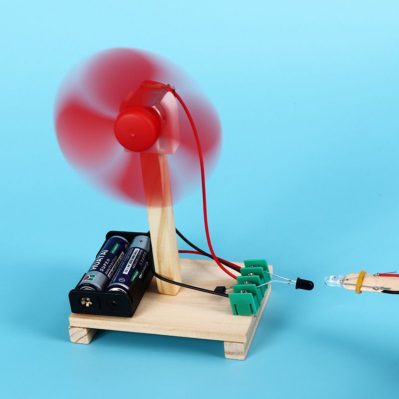 DIY Technology Invention Small Fan Creative Assembly Model Kit