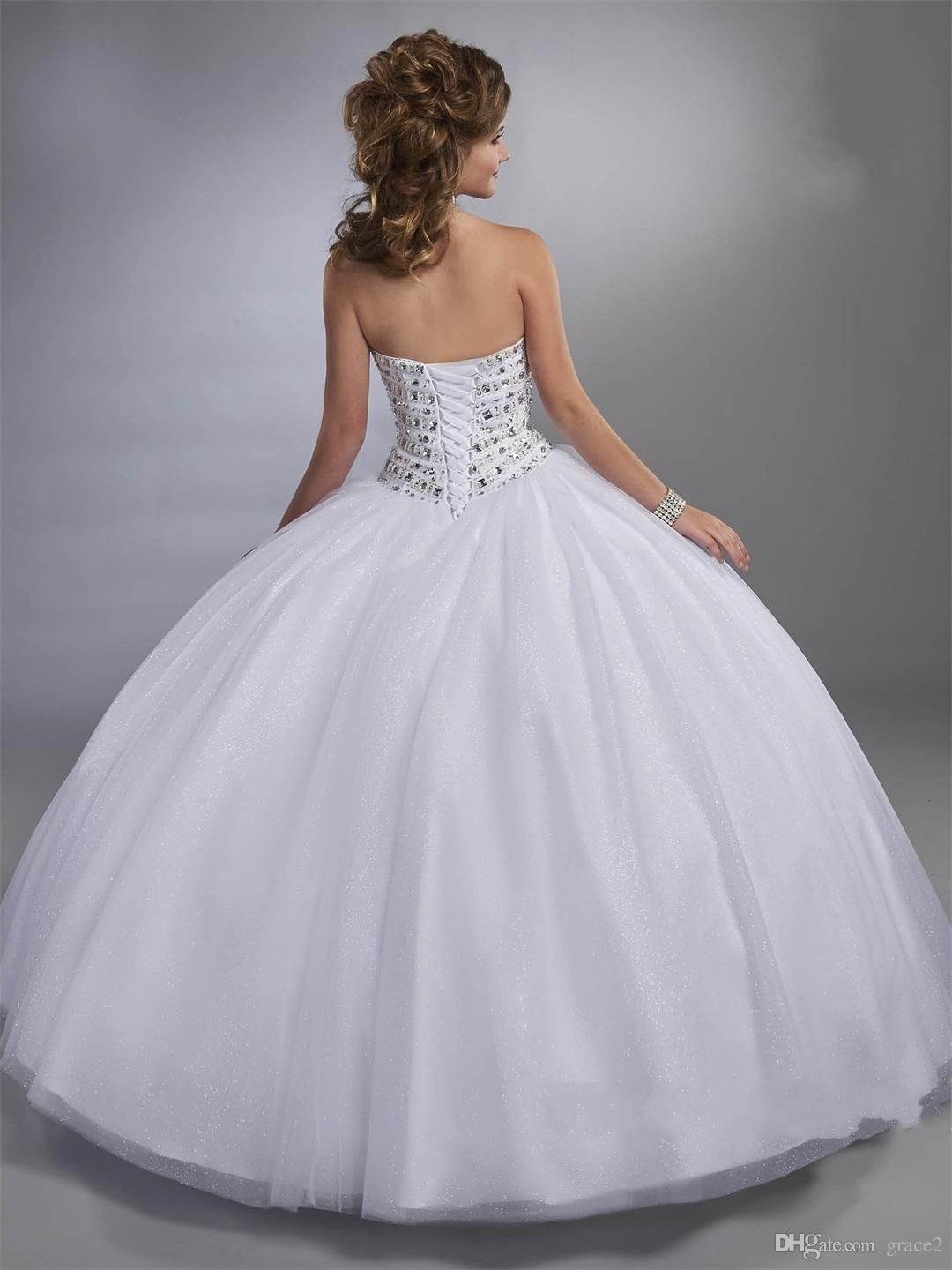 Compre Vestidos De Fiesta De Quinceañera De Color Magenta Con Sheer Bolero  Major Beading Sparkly Shimmering Vestidos De 15 Años Aqua A 219,41 € Del  Fbdh05 | Es.Dhgate.Com