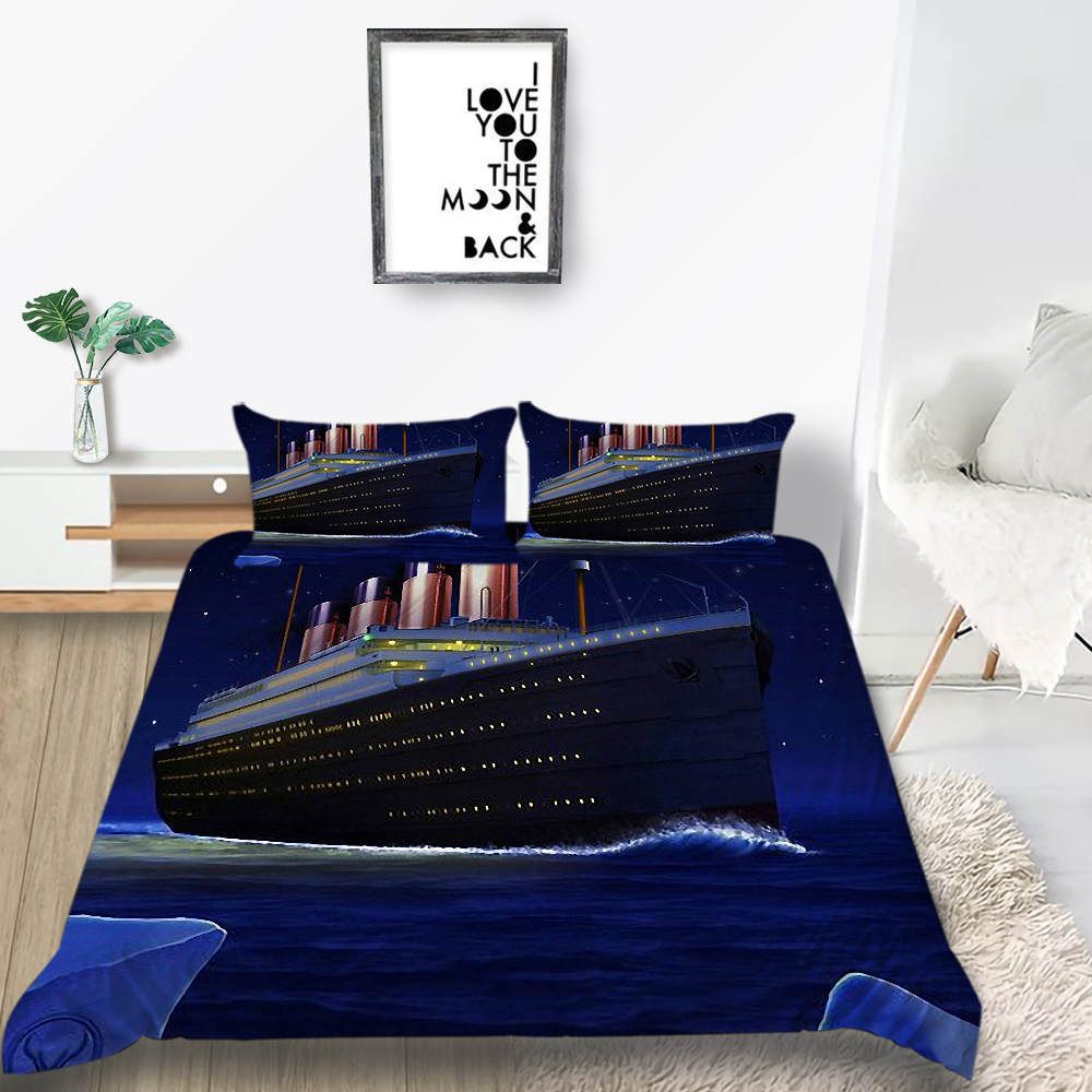 Toptan En Iyi Kalite Cruise Gemi Yatak Seti Titanic Yaratici Sanatsal Nevresim Yildizli Gokyuzu Kral Kralice Twin Tam Tek Cift Kisilik Yatak Kapak Yastik Kilifi Ve Dhgate Com