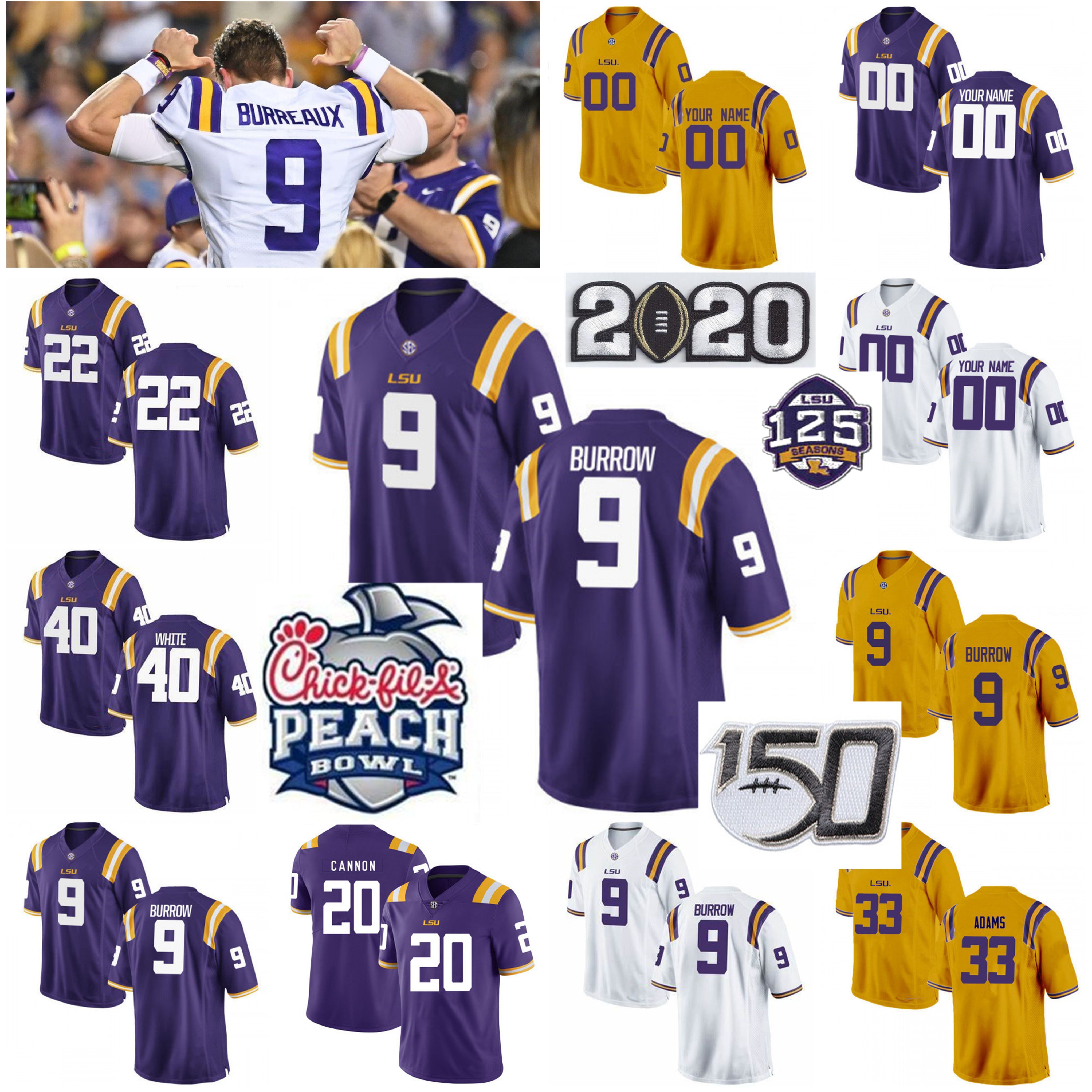 lsu jamal adams jersey