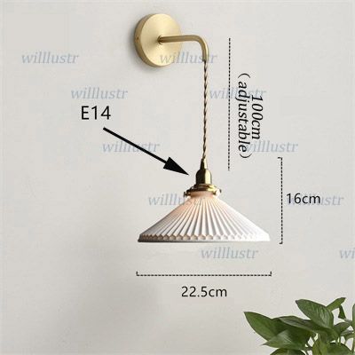 E14 Wandlampe