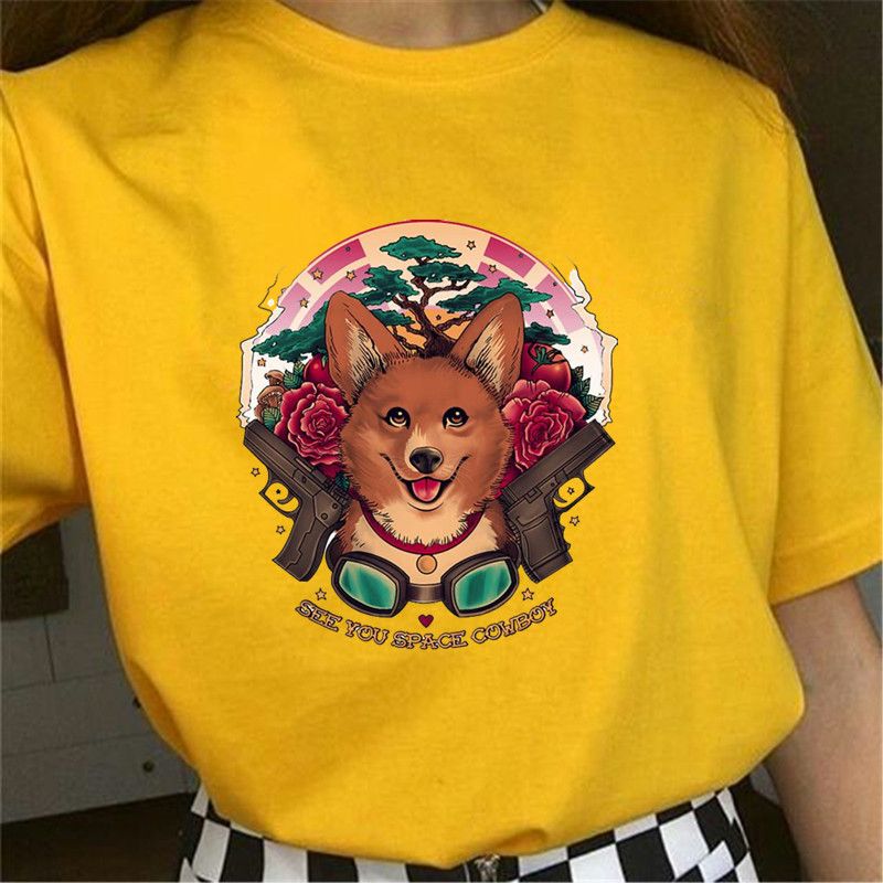 Compra Cowboy Bebop Del Vaquero Del Espacio Le Ve Camiseta De Manga Corta  De Ropa Femenina Hiphop Algodón Tamaño De Cuello Redondo Camisetas  Divertidas Para Mujer Kpop Plus Barato | Entrega Rápida
