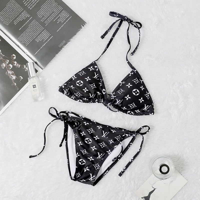 Lv Louis Vuittion Mujeres De Baño Bikini Atractivo De Los