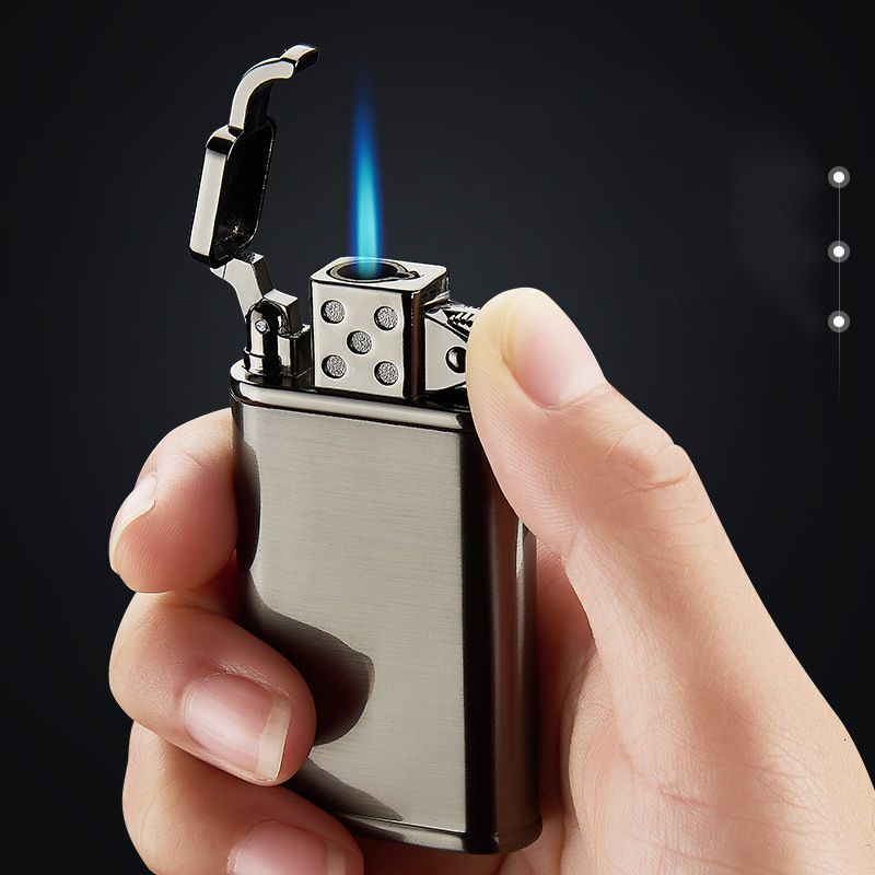 2021 High Quality Torch Turbine Metal Lighter Jet Butane Fire Cigar Gas
