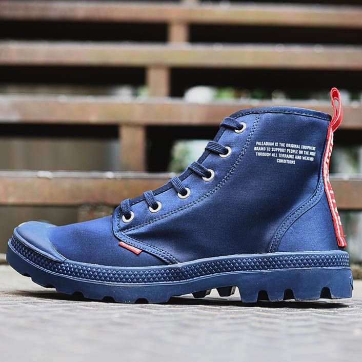 blue palladium boots