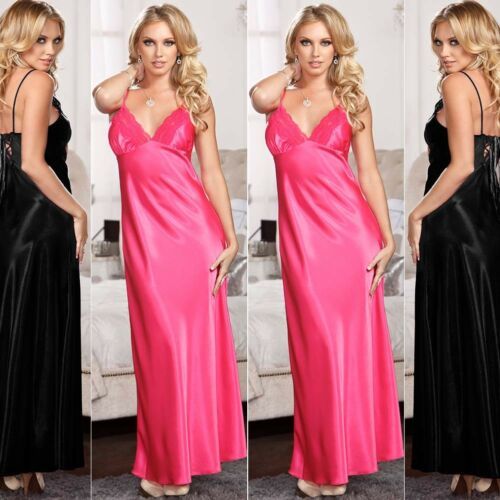 long satin nightdress