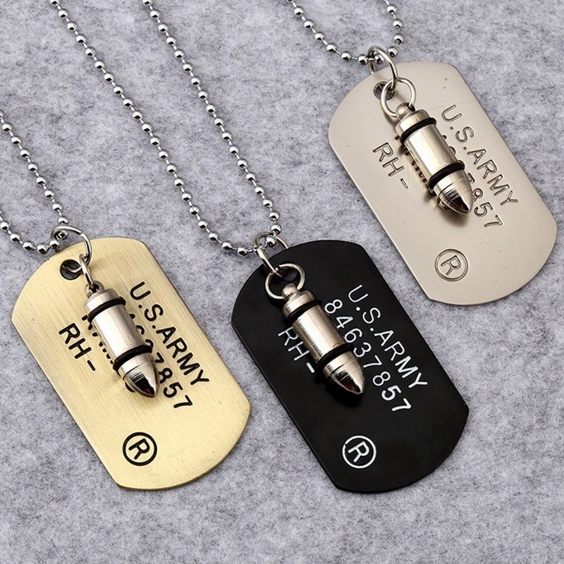 bullet dog tag