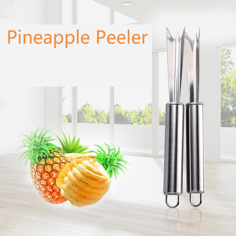 Fruit Tools New Home Pineapple Slicer Eye Peeler Seed Remover Stainless Steel