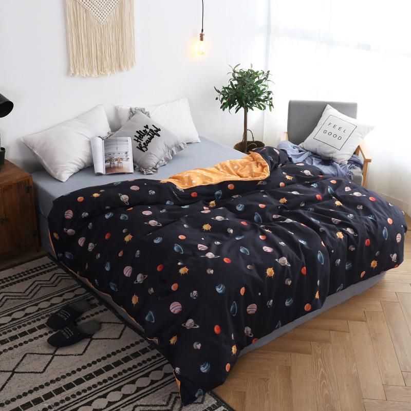 2020 New Design Planet Duvet Cover Soft Polyester Cotton Comforter