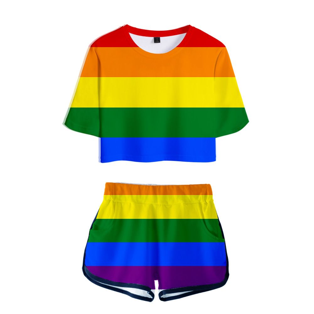Two piece pride outfit Clearance