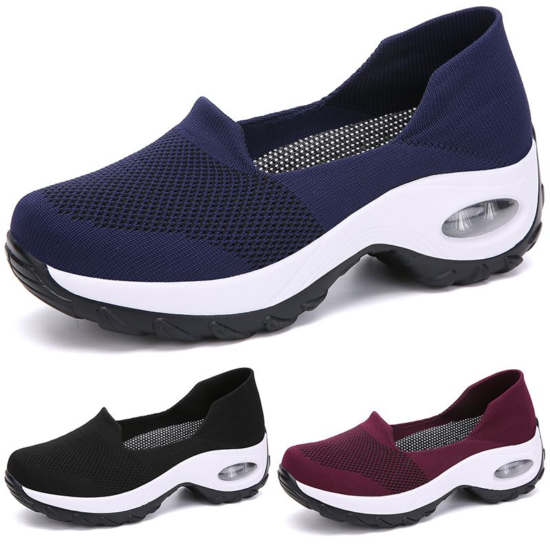 ladies black designer trainers