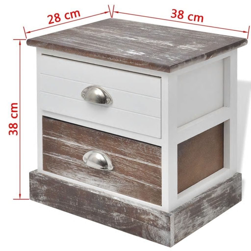 2020 Shabby Chic Nightstands Brown And White From Globaltradingco 42 3 Dhgate Com