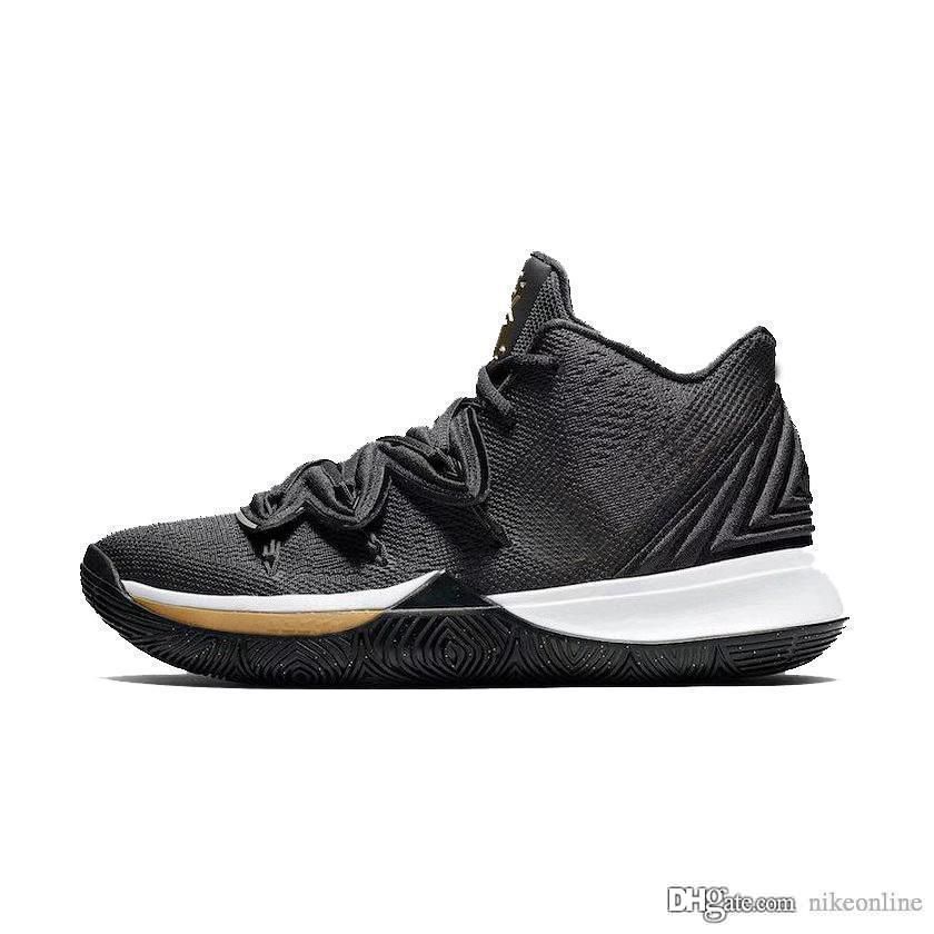 kyrie 5 purple and gold