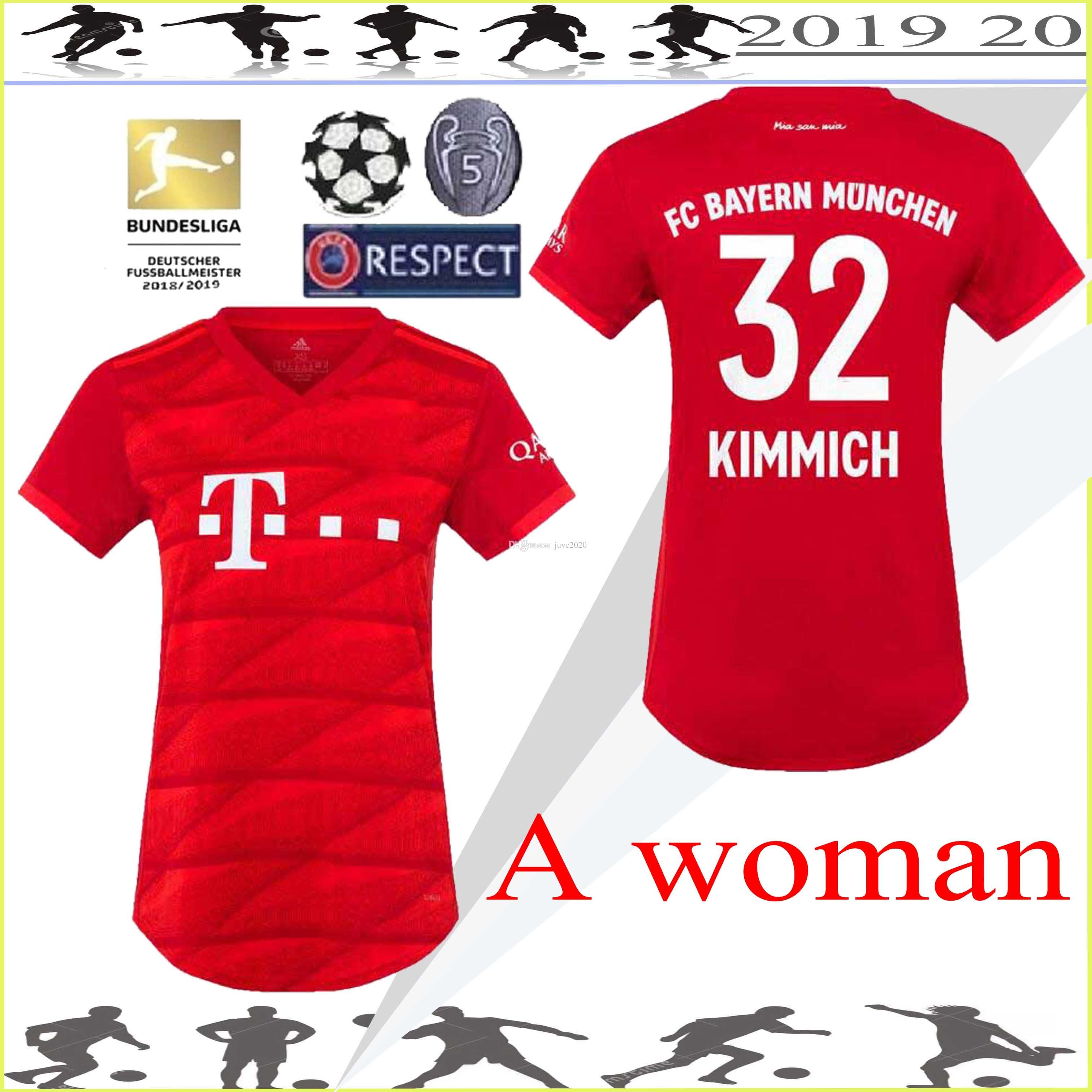 bayern munich women's shirt