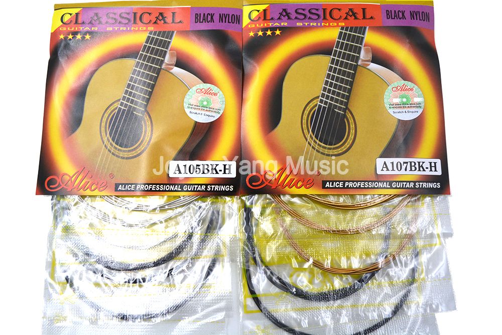 Compra Of Alice A105 / A107BK H Cuerdas Negras De Nylon Cuerdas De Guitarra  Clásica 1st 6th Strings Envío Gratis Al Por Mayor Barato | Entrega Rápida Y  Calidad | Es.Dhgate