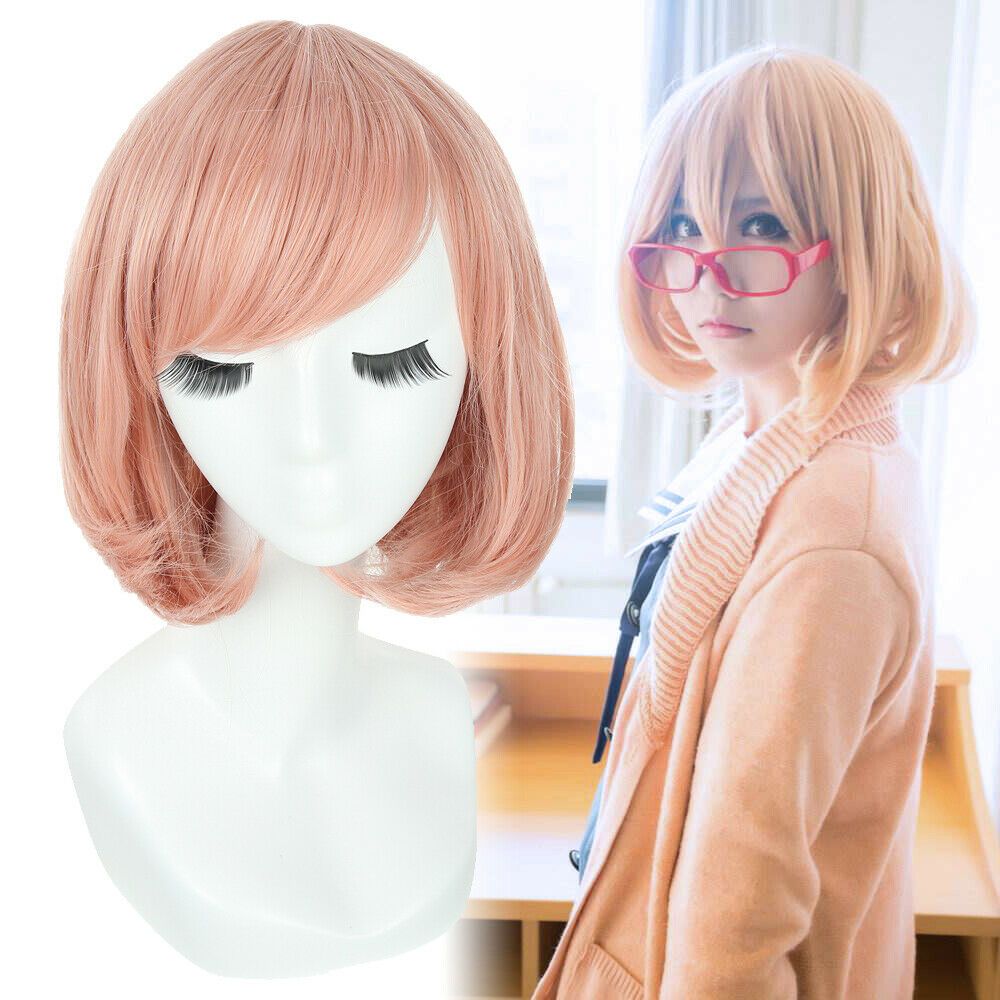Download Kyokai No Kanata Kuriyama Mirai Cosplay Wigs Women Pink Bob Free HD Get Wallpaper Kyokai No Kanata Kuriyama Mirai Cosplay Wigs Women Pink Bob For Android Free