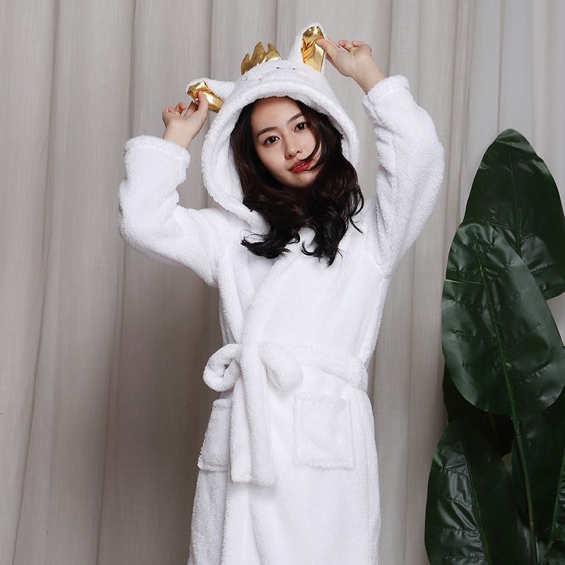 peignoir stitch femme