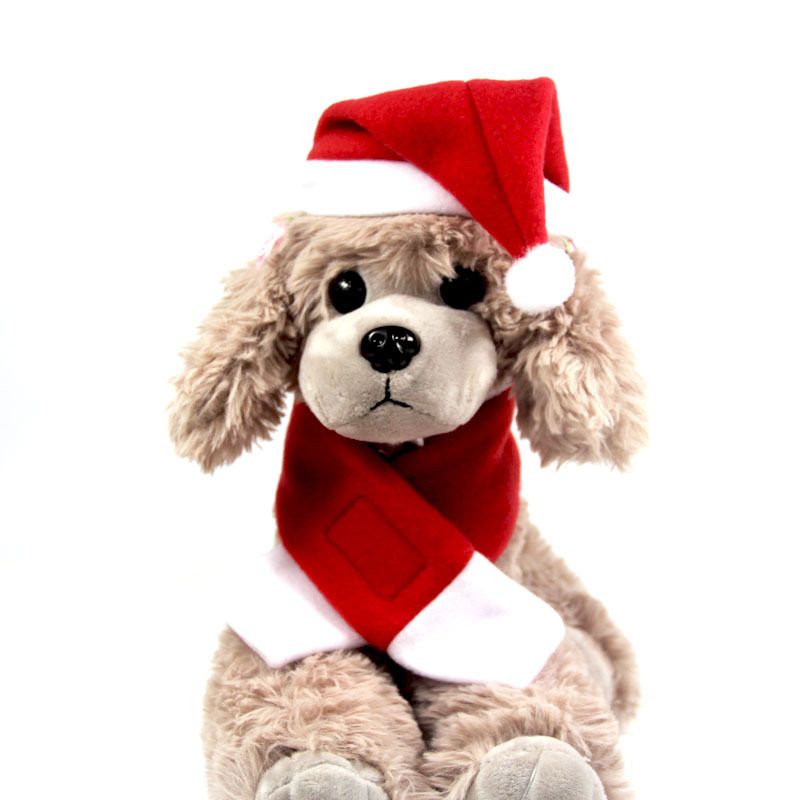 dog christmas scarf