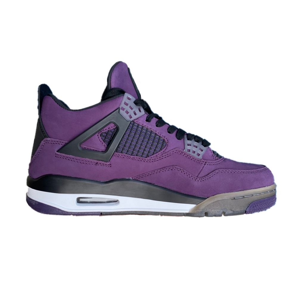 4 Travis Purple 4s Basketball Shoes Women Mens Trainers New 2019 Purple ...