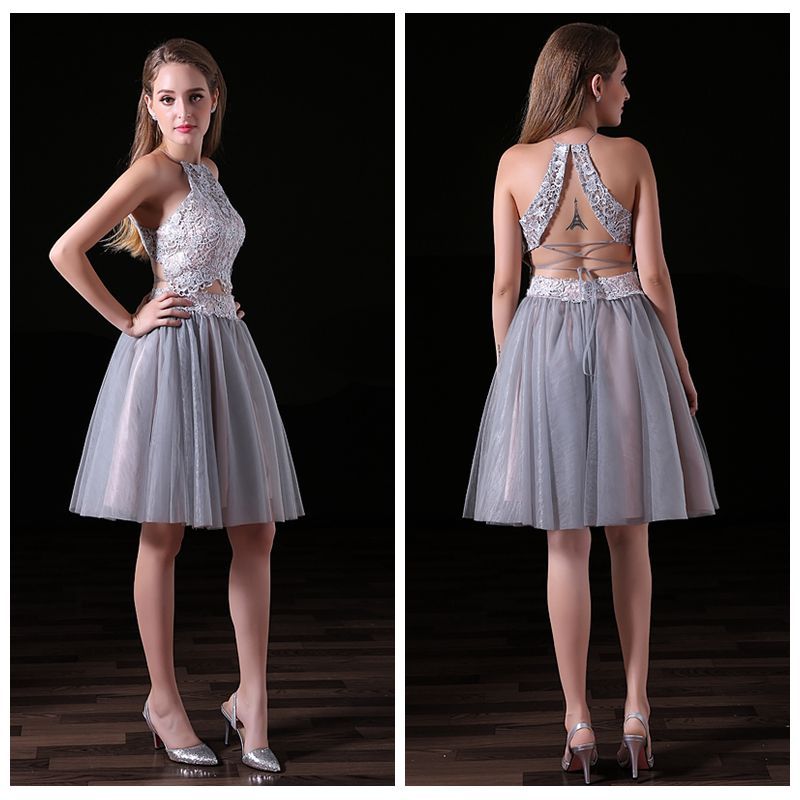 two piece tight homecoming dresses