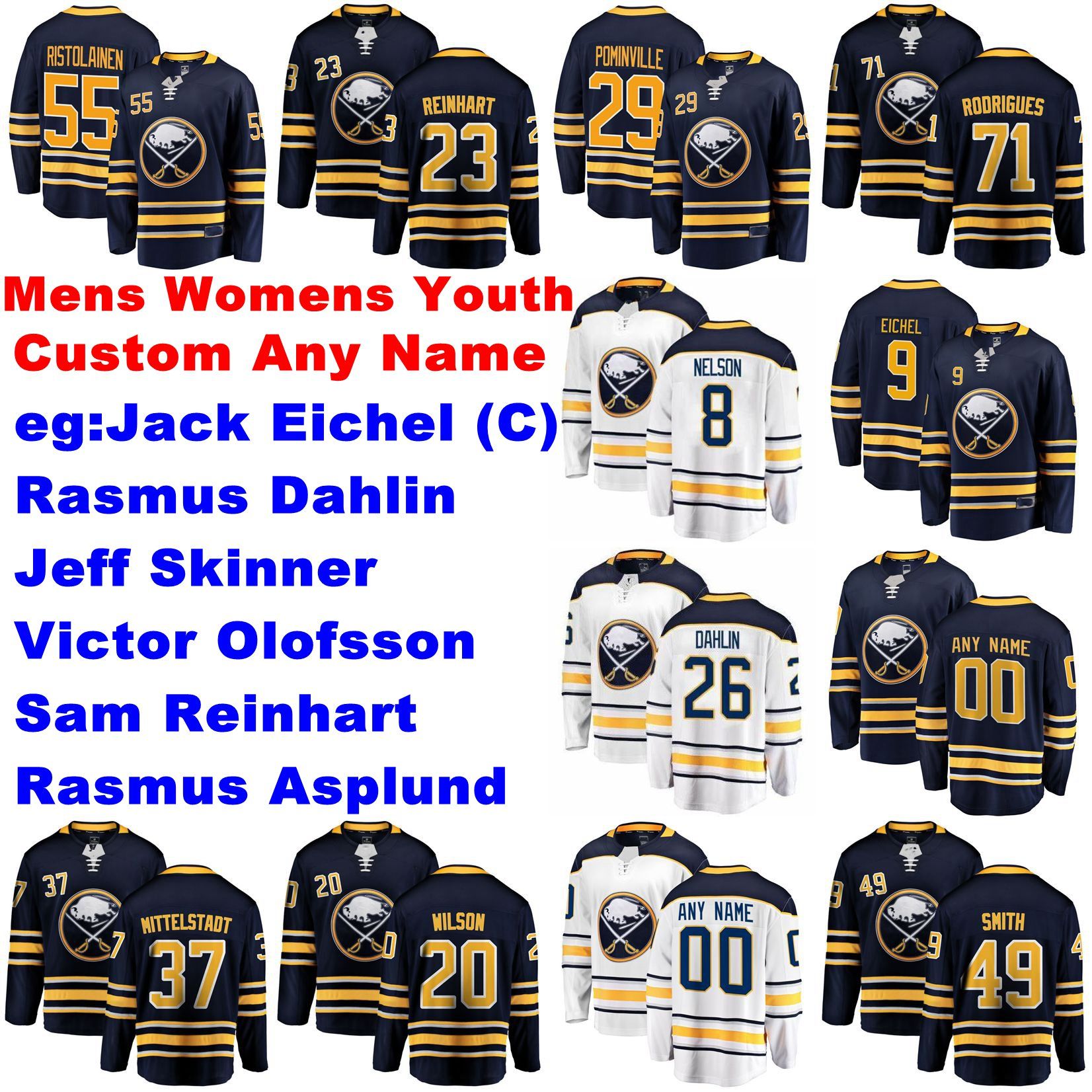 custom buffalo sabres jersey