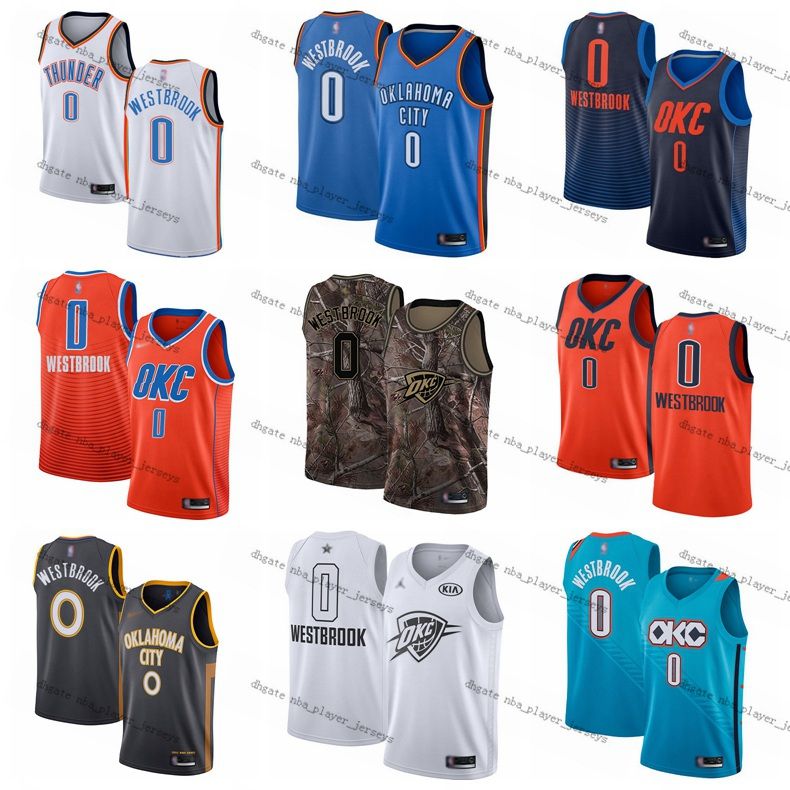 russell westbrook orange jersey youth
