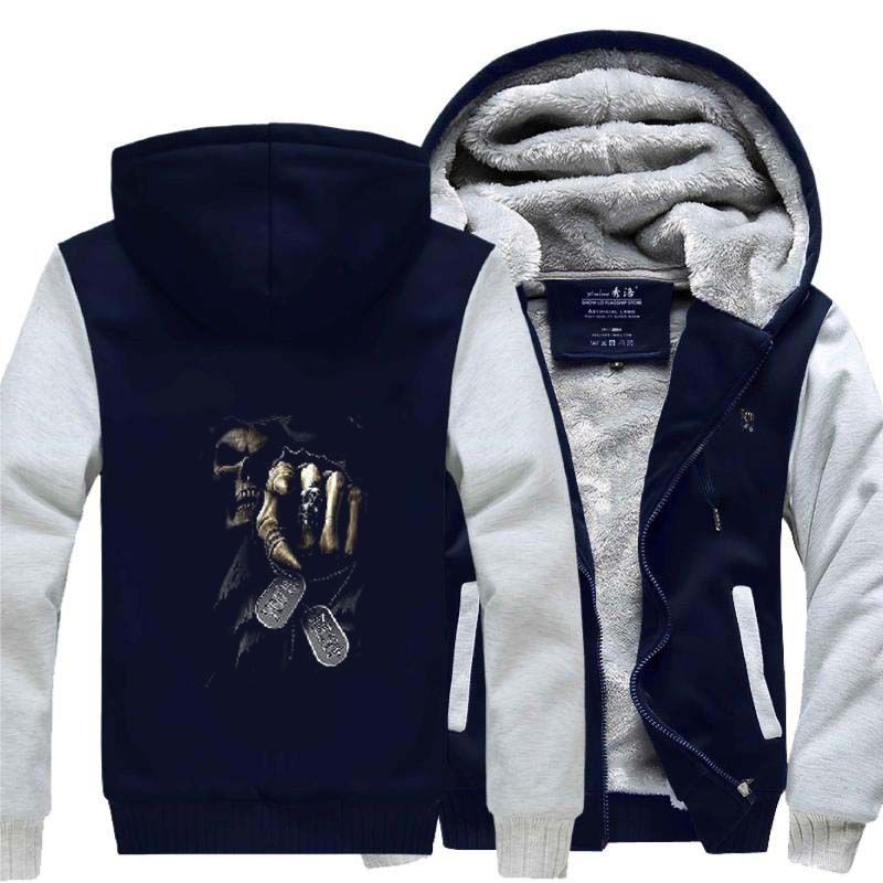 The Couple Skull children Cotton Fleeces Sports Long Sleeve Sportwear