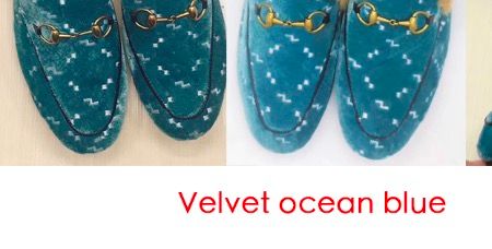 Velvet ocean blue