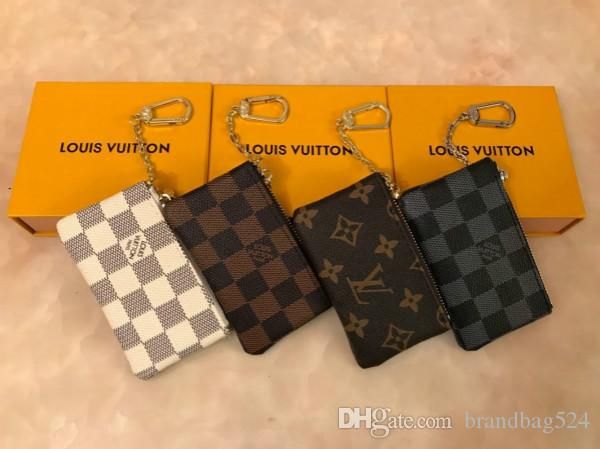 166 LOUIS VUITTON Nuevo Mini Monedero 2019 Bolsa De La Moneda De Lujo Los Hombres Las Cuero De La Señora Monedero Clave Billetera Cuadro Naranja De 8,43 € | DHgate