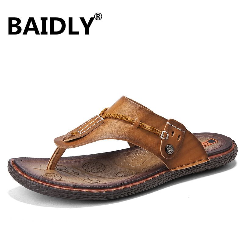 luxury flip flops mens