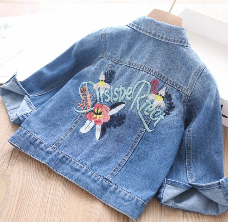 girls denim jacket size 10