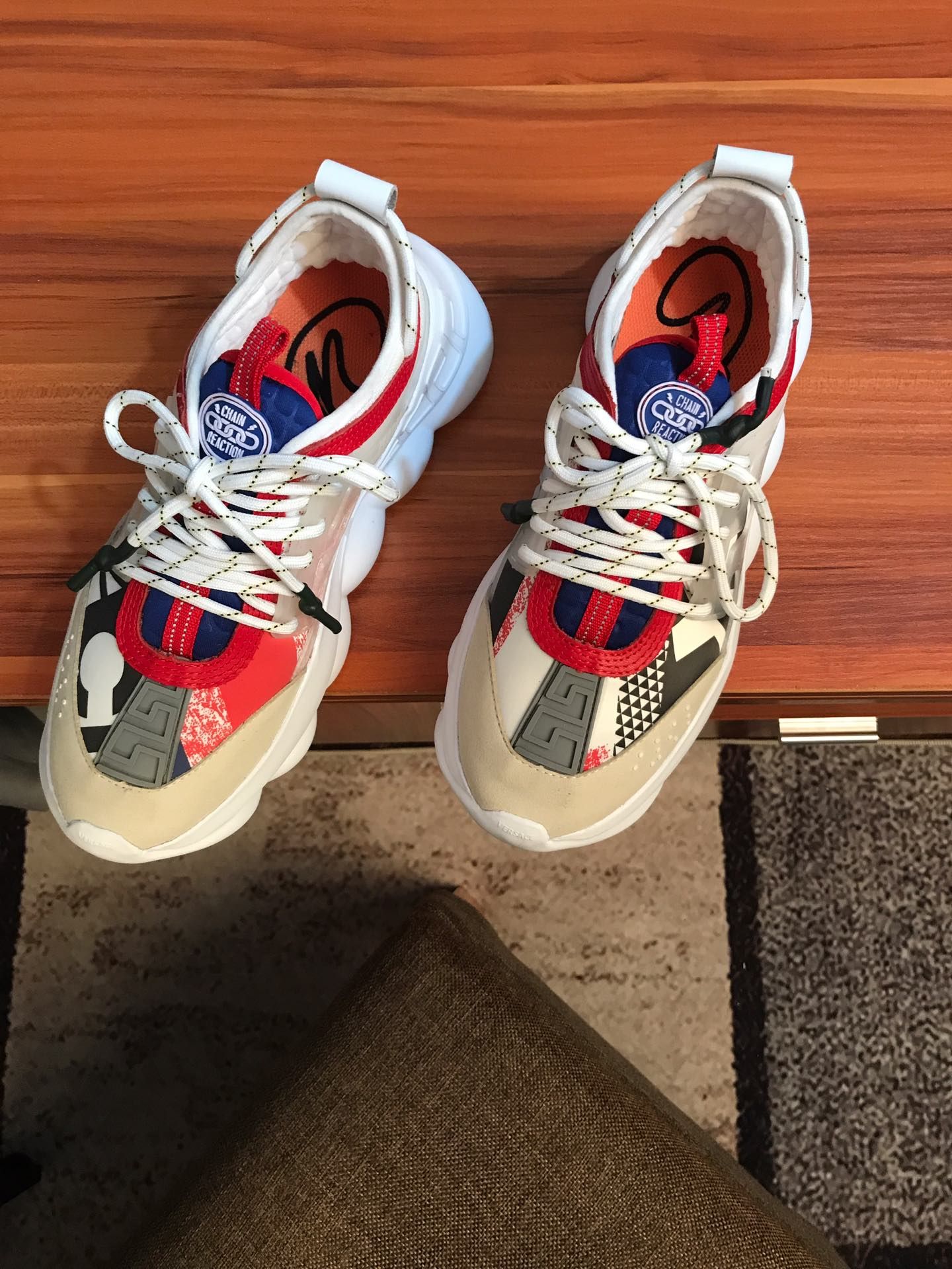 chain reaction shoes dhgate