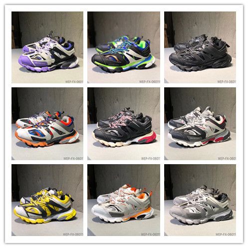 Baskets Balenciaga Track 2 Homme Tissu 542023W1GB1 eBay