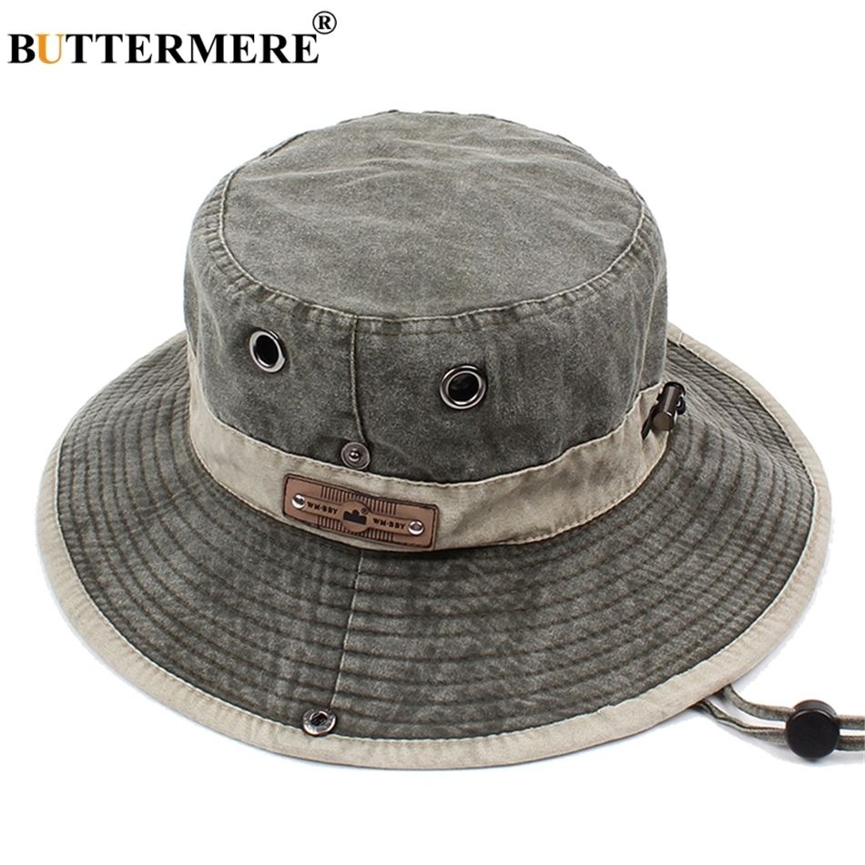 Wholesale Best Quality Type Buttermere Men Bucket Hats Denim Casual Classic Vintage Fishing Hat 2019 Summer Spring Outdoor Foldable Beach Sun Caps Male Y19070503 And Stingy Brim Hats DHgate.Com