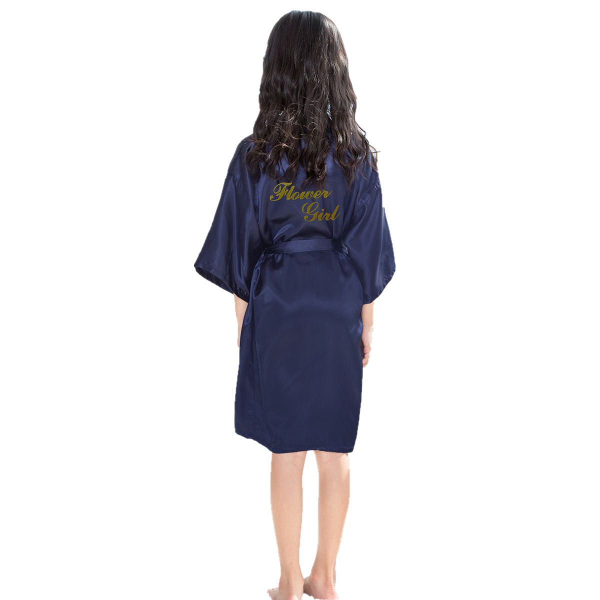 infant silk robe