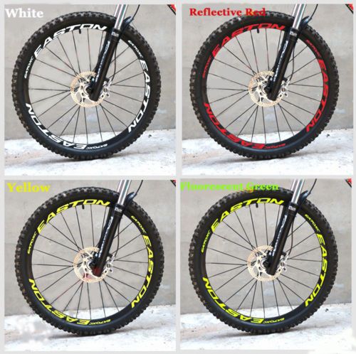 Wheel Stickers Set for EASTON EA70 XC Mountain Bike EA 70 MTB Bicycle Decals