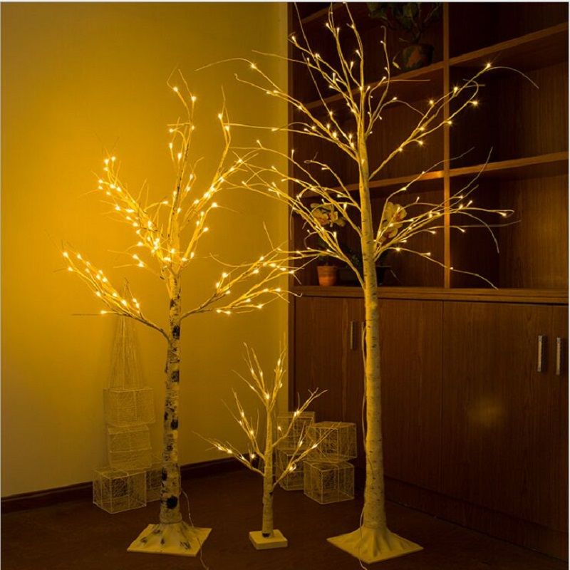 artificial tree with lights