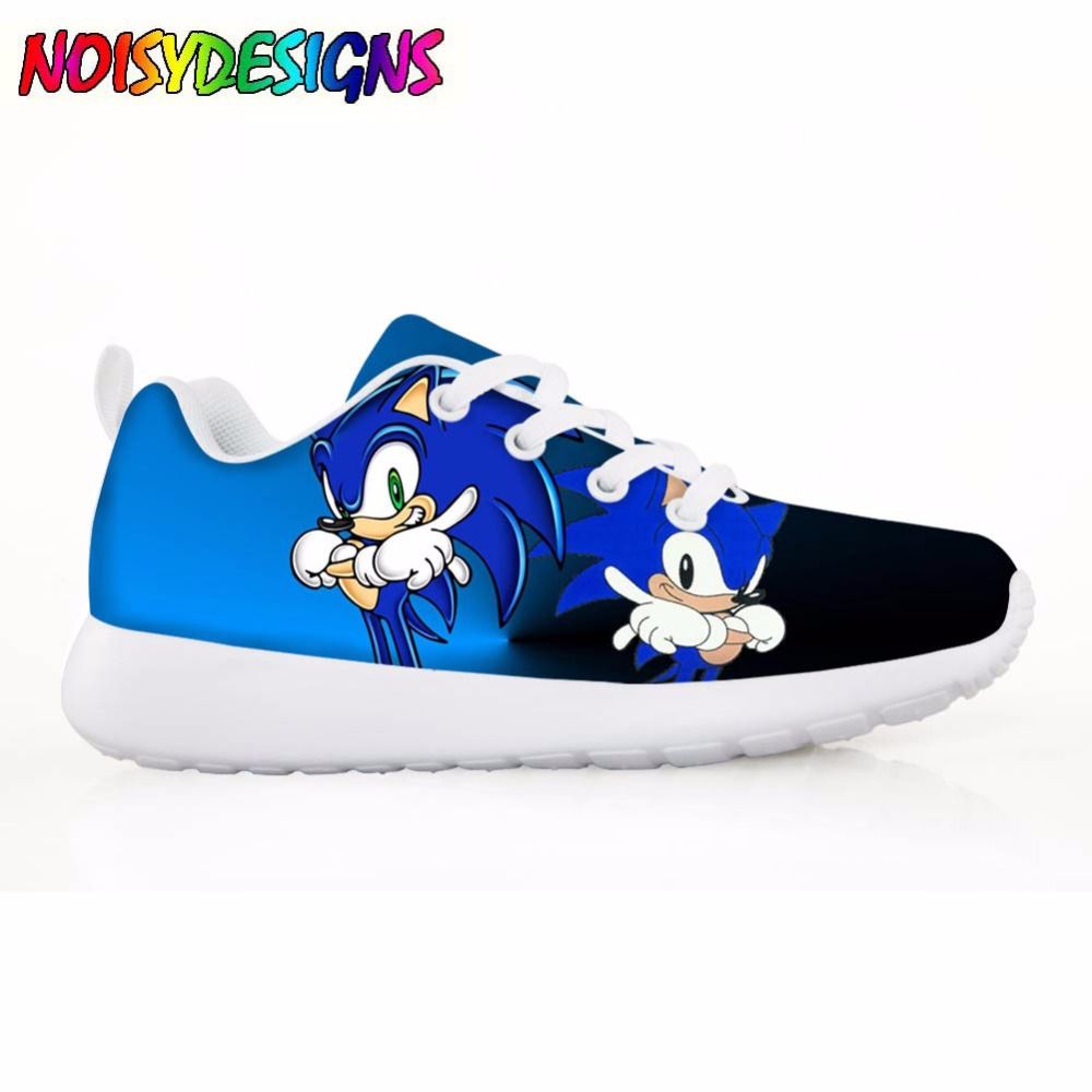 Compre Estilo De Dibujos Animados Niñas Zapatillas De Deporte Ocasionales  Pisos Bonito Sonic The Hedgehog Zapatos Cómodos Para Niños Para Niños De  Peso Ligero A 27,41 € Del Beatbox | DHgate.Com