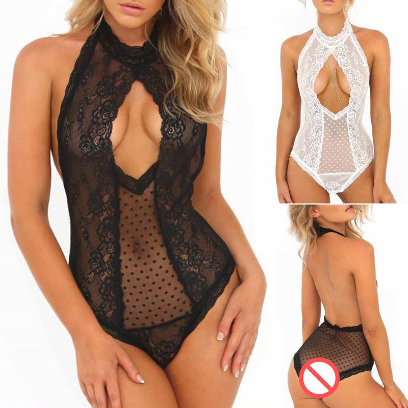 Compre Mallas Body Stock Ropa De Dormir Body Mujer Lencería Encaje Babydoll Muslo Alto A 2,45 € Del Xiaomei886809 | DHgate.Com