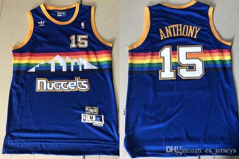 denver nuggets throwback jersey