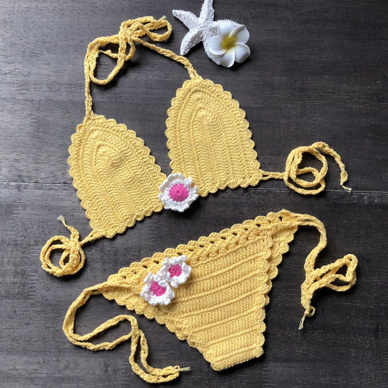 crochet baby swimsuit