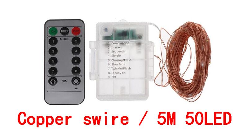 Copper Swibre / 5m 50led