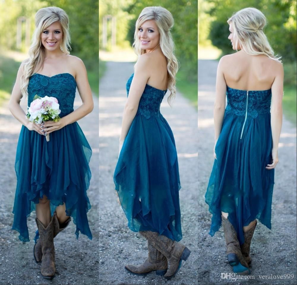 teal and purple bridesmaid dresses
