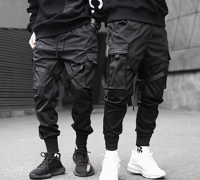 Compra Hip Hop Cargo Pantalones Bolsillos Hombres Streetwear Harajuku  Joggers Pantalones Hiphop Swag Ribbion Harem Pantalones Moda Pantalones  Casuales Barato | Entrega Rápida Y Calidad | Es.Dhgate