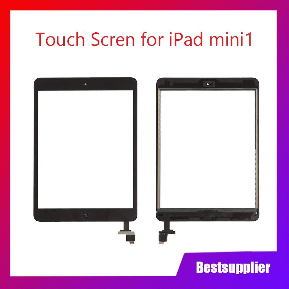 Para ipad mini 1 Mini 2 A1432 A1454 A1455 A1489 Pantalla táctil Cristal  táctil Panel Digitalizador