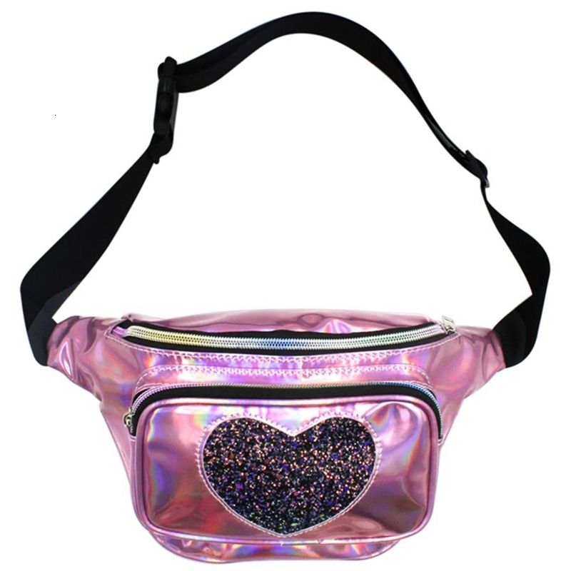 iridescent waist bag