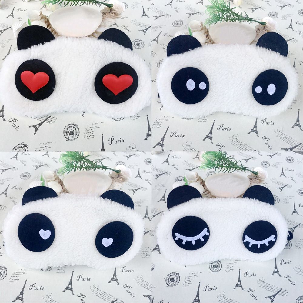 Huiran Panda Eye Cover Sleeping Mask Eye Mask Unicorn Horn Gifts