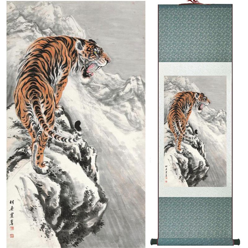 Grosshandel Tiger Painting Home Office Malerei Dekoration Chinesische Kunst Traditionelle Chinesische Malerei Ltw112504 Von Cn9009 13 06 Auf De Dhgate Com Dhgate