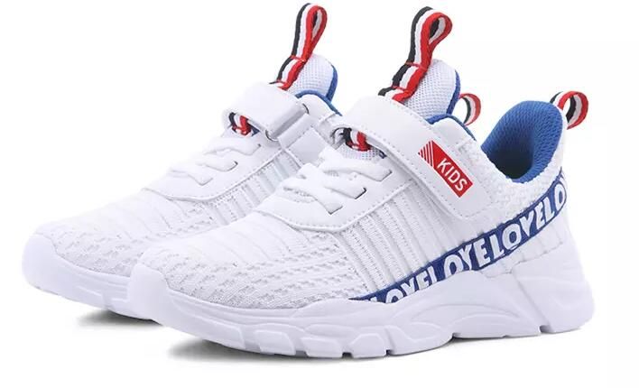 white gym shoes kids